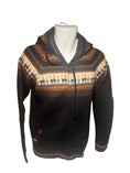 Load image into Gallery viewer, Zipper Alpaca Jackets with Andes Design