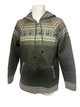 Load image into Gallery viewer, Zipper Alpaca Jackets with Andes Design