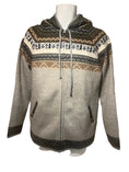 Load image into Gallery viewer, Zipper Alpaca Jackets with Andes Design