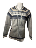 Load image into Gallery viewer, Zipper Alpaca Jackets with Andes Design