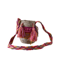 Load image into Gallery viewer, Small Wayuu Bags – Tribal Design with Bright Woven Belt
