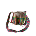 Load image into Gallery viewer, Small Wayuu Bags – Tribal Design with Bright Woven Belt
