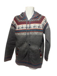 Load image into Gallery viewer, Zipper Alpaca Jackets with Andes Design
