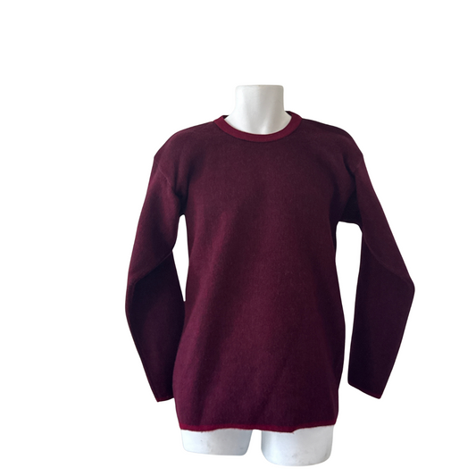 Classic Plain Alpaca Sweater – Eco-Friendly, Ultra-Soft Knit for Men and Women