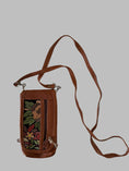 Load image into Gallery viewer, Leather Phone Crossbody Bag – Handmade Artisan Design – Small Purse
