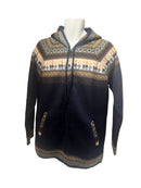 Zipper Alpaca Jackets with Andes Design