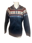 Zipper Alpaca Jackets with Andes Design